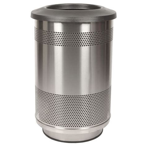 55 gallon metal garbage can